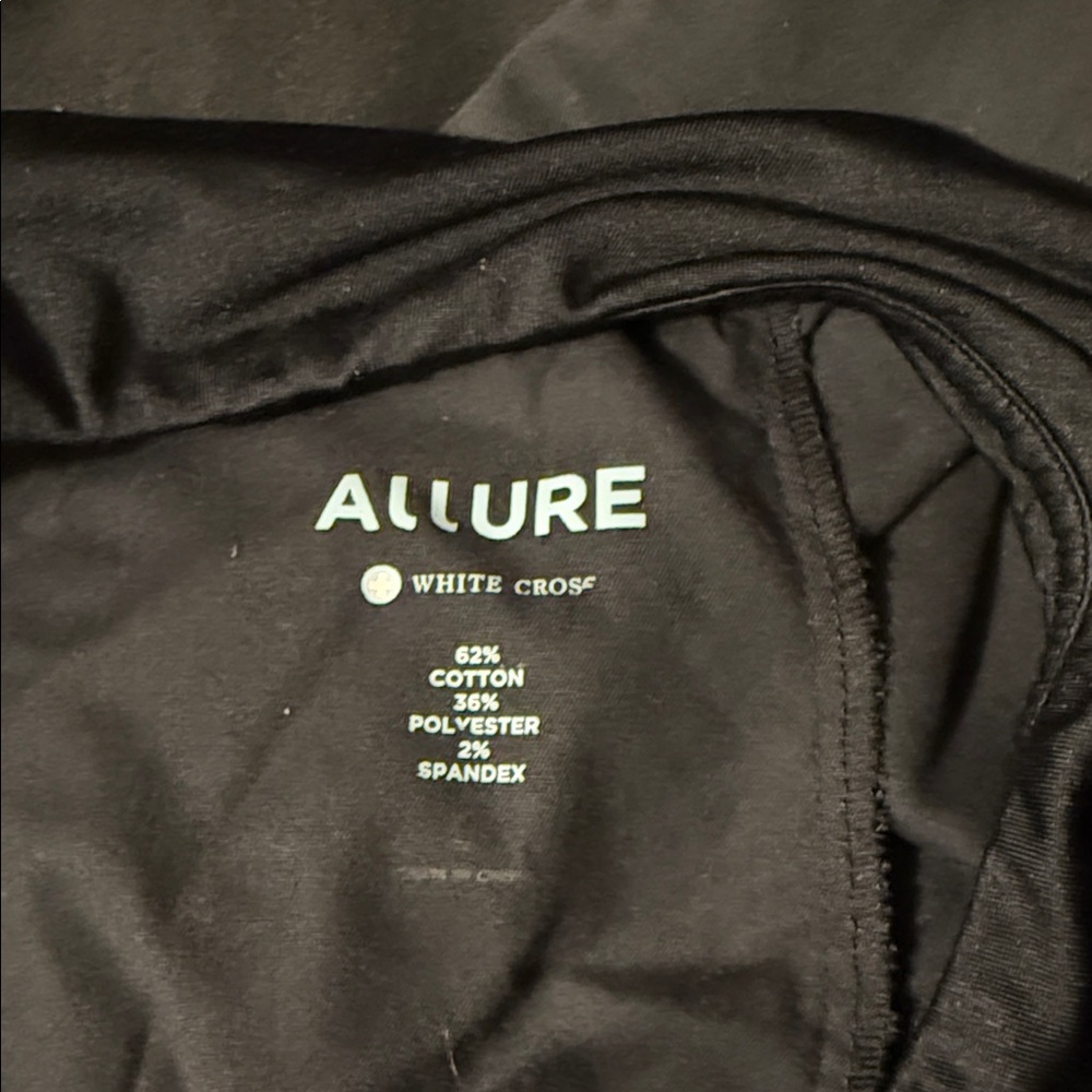 Allure Black Scrub Pants